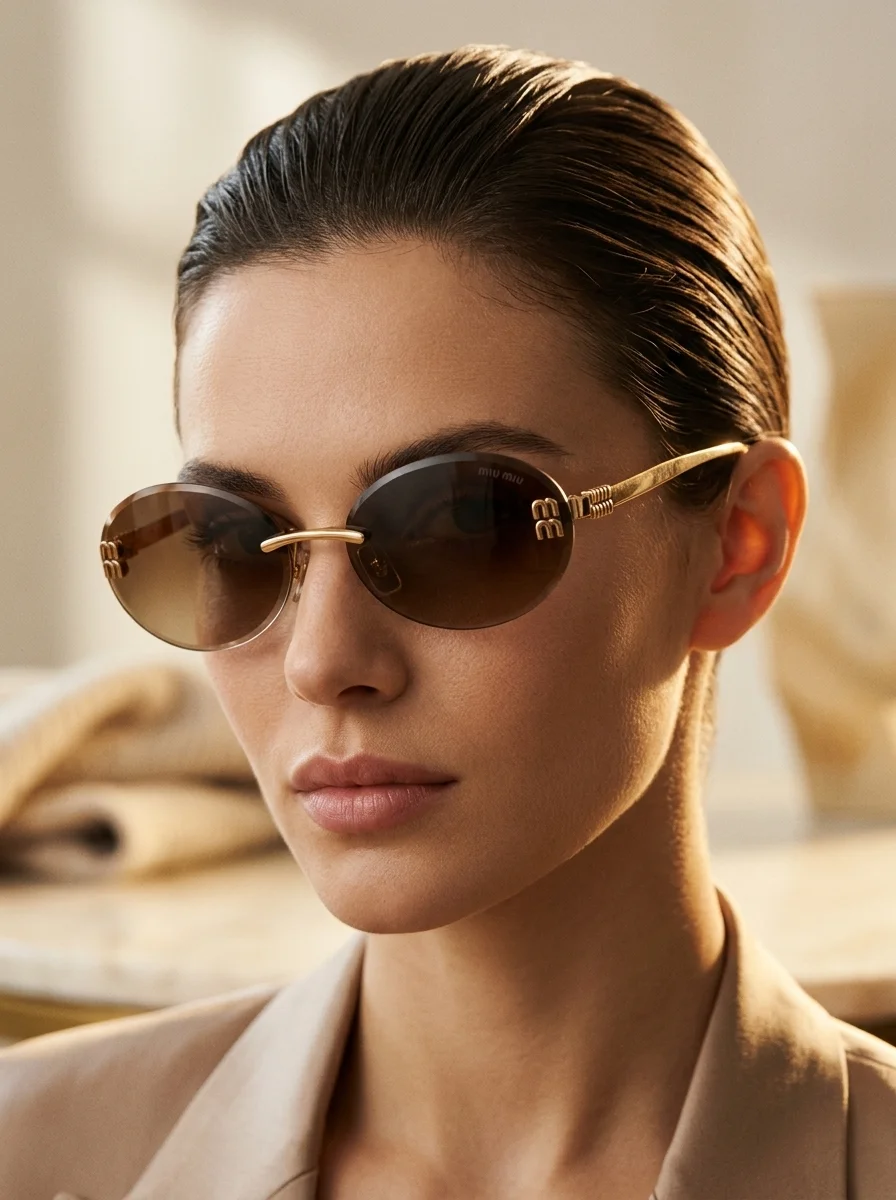 Miu Miu MM-01 modelde (yapay zekâ ile hazırlanmış görsel)