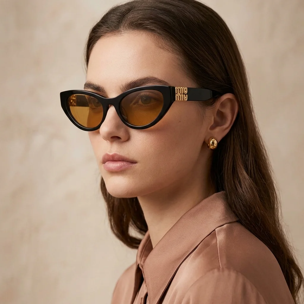 Miu Miu MM-08 modelde (yapay zekâ ile hazırlanmış görsel)