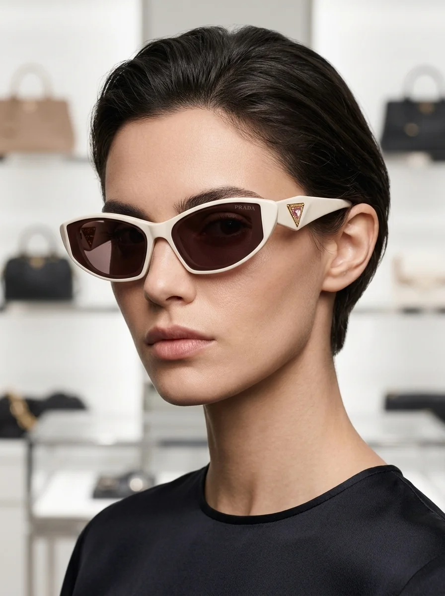Prada PR-02 modelde (yapay zekâ ile hazırlanmış görsel)