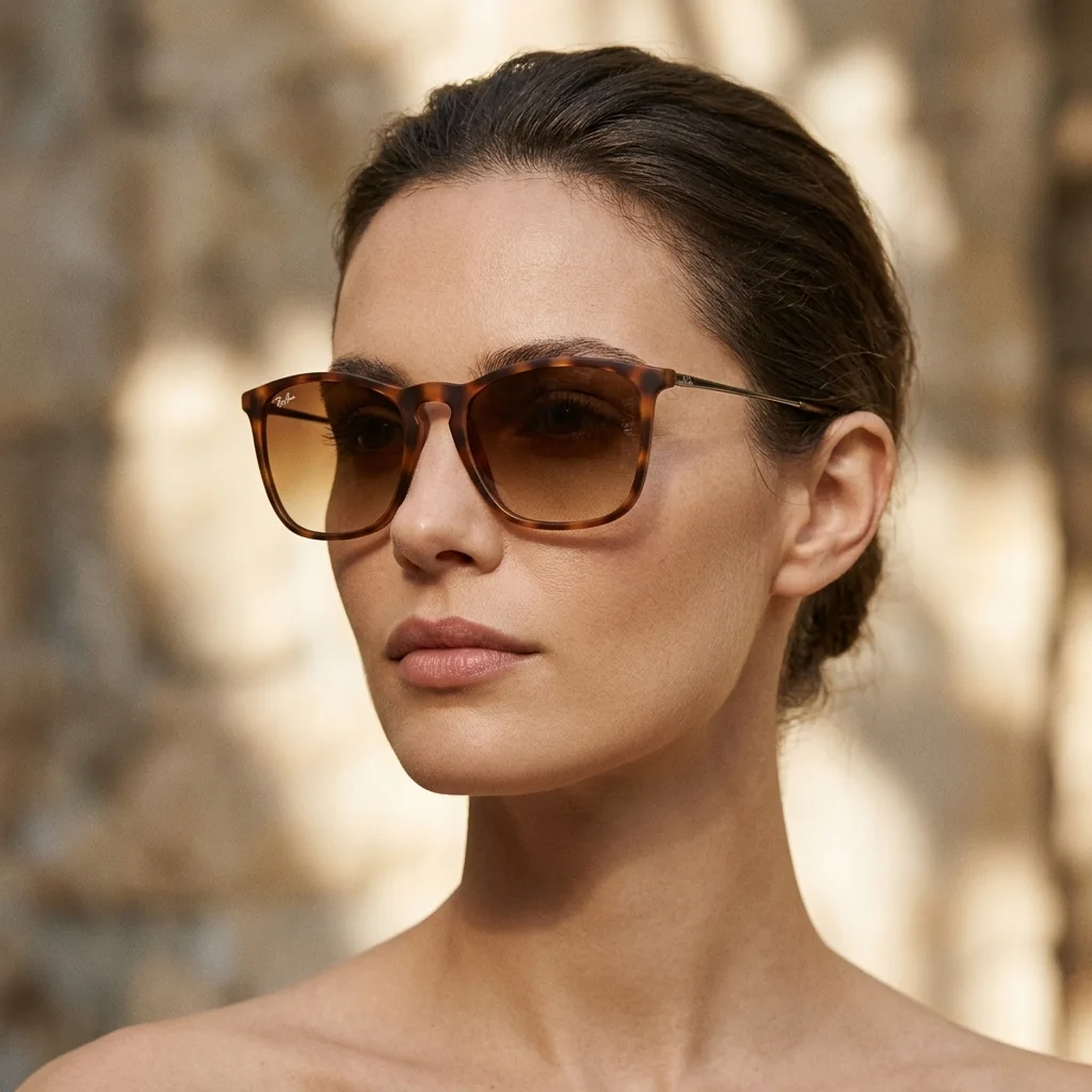 Ray-Ban RB-01 modelde (yapay zekâ ile hazırlanmış görsel)