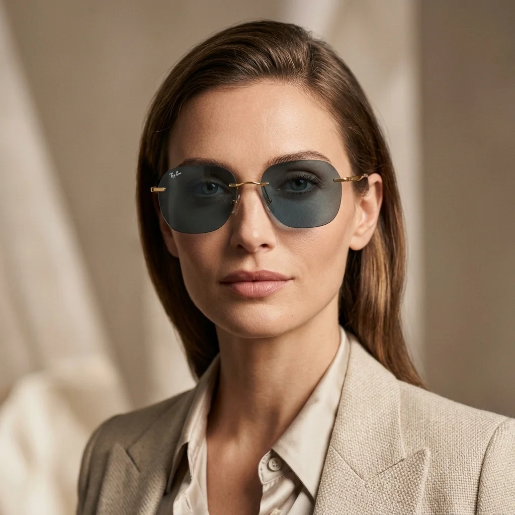 Ray-Ban RB-04 modelde (yapay zekâ ile hazırlanmış görsel)