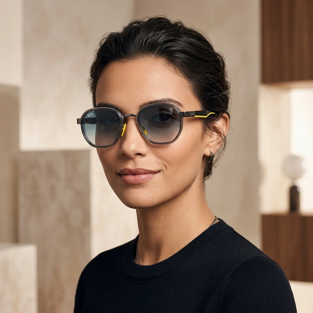Ray-Ban RB-19 modelde (yapay zekâ ile hazırlanmış görsel)