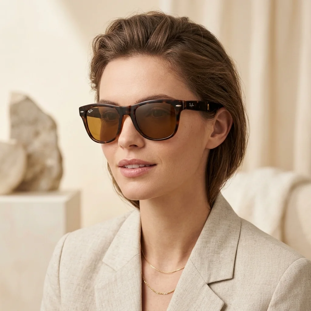 Ray-Ban RB-20 modelde (yapay zekâ ile hazırlanmış görsel)