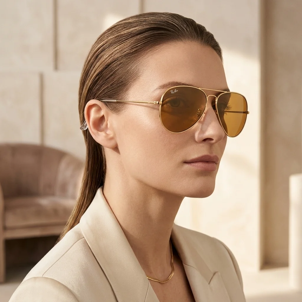 Ray-Ban RB-30 modelde (yapay zekâ ile hazırlanmış görsel)