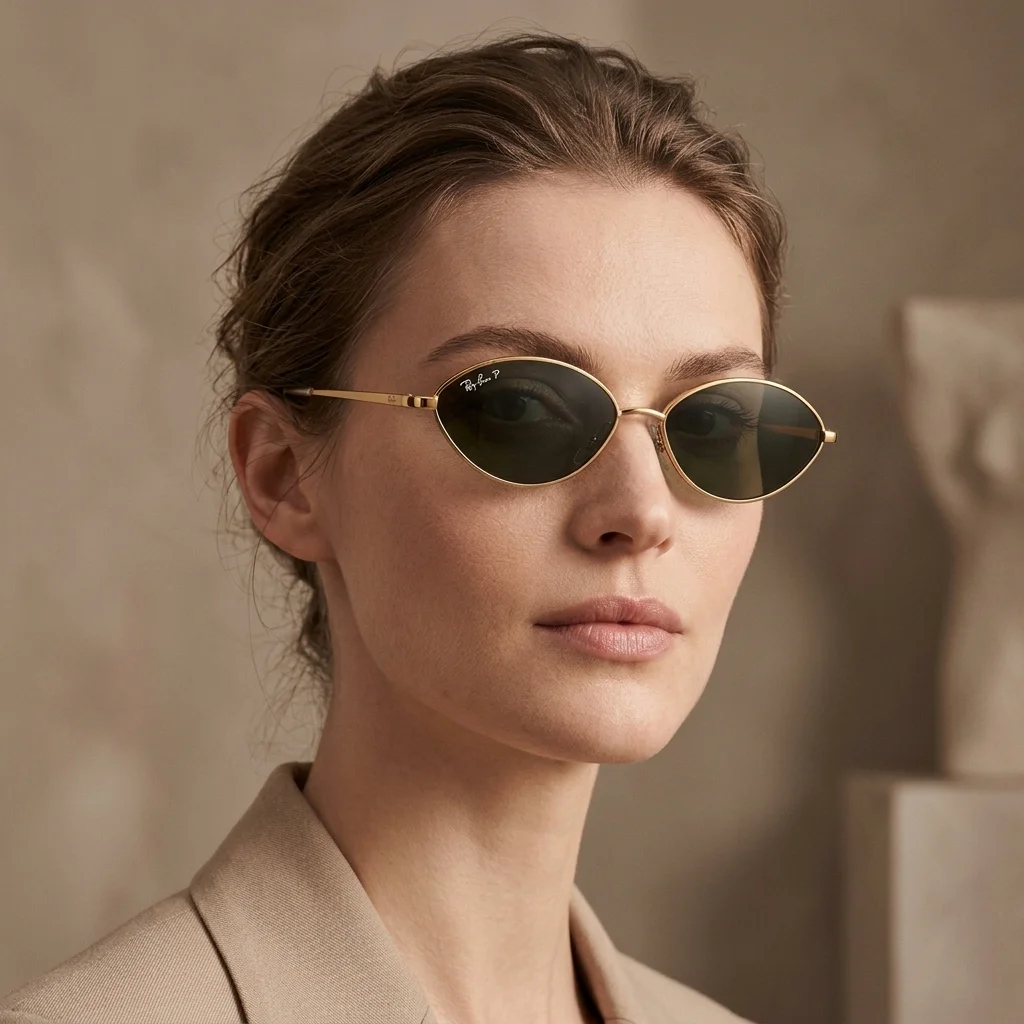 Ray-Ban RB-34 modelde (yapay zekâ ile hazırlanmış görsel)