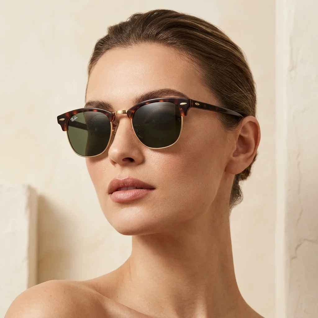 Ray-Ban RB-43 modelde (yapay zekâ ile hazırlanmış görsel)