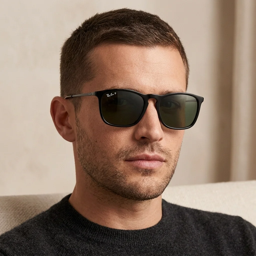 Ray-Ban RB-44 modelde (yapay zekâ ile hazırlanmış görsel)